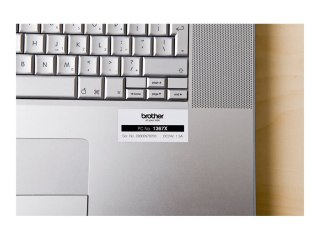 Brother HGE-251V5 - Czarny na białym - Roll (2,4 cm x 8 m) 5 kaseta(y) taśma laminowana - dla P-Touch PT-9500pc, PT-9800PCN; P-T