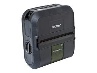Brother RuggedJet RJ-4040 - Drukarka do etykiet - bezopośredni termiczny - Rolka (11,8 cm) - 203 x 200 dpi - do 127 mm/sek - USB