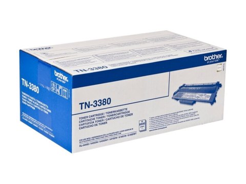 Brother TN3380 - Czarny - oryginał - Toner - dla Brother DCP-8250DN, HL-5450DNT, HL-5470DWT, HL-6180DW, MFC-8520DN