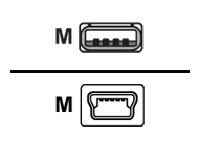 Cisco - Kabel USB - USB (M) do mini USB typ B (M) - 1.83 m - dla Cisco 1921, 1921 4-pair, 1921 ADSL2+, 1941; Catalyst 2960, 2960