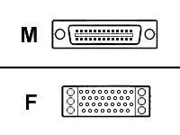 Cisco - Kabel V.35 (DCE) - Smart Serial (M) do M/34 (V.35) (F) - 3 m - dla Universal Access Server AS5300, AS5300-96, AS53-120, 
