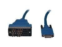 Cisco - Kabel V.35 (DTE) - Smart Serial (M) do M/34 (V.35) (M) - 3 m - niebieski - dla Cisco 1700, 1720, 805, AS5300