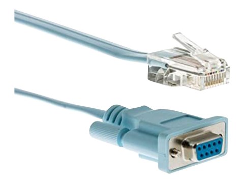 Cisco - Kabel sieciowy - RJ-45 (M) do DB-9 (F) - 1.8 m - dla Cisco 1921, 1921 4-pair, 1921 ADSL2+, 1941; Catalyst 2960, 2960G, 2