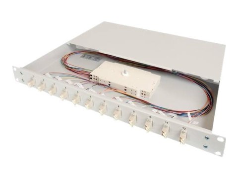 DIGITUS DN-96331/9 - Skrzynka kasety spawów światłowodowych - 1U - 19"
