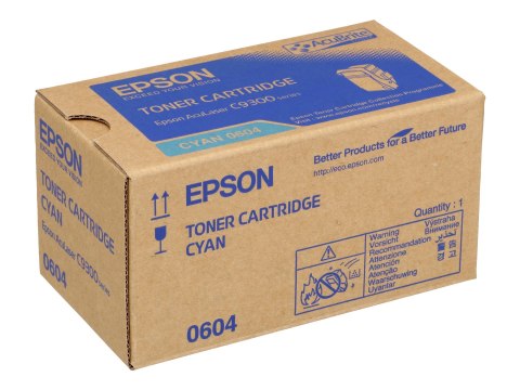 Epson - Cyjan - oryginał - Toner - dla Epson AL-C9500DN; AcuLaser C9300D2TN, C9300D3TNC, C9300DN, C9300DTN, C9300N, C9300TN