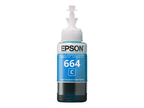 Epson T6642 - 70 ml - cyjan - oryginał - wkład atramentu - dla Epson L386; EcoTank ET-2600, 2650, L121, L1455; EcoTank ITS L3050