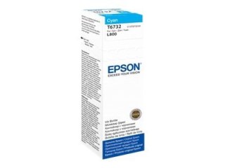 Epson T6732 - 70 ml - cyjan - oryginał - wkład atramentu - dla Epson L1800, L800, L805, L810, L850; EcoTank L1800