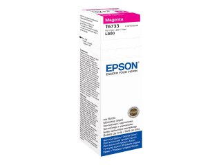 Epson T6733 - 70 ml - magenta - oryginał - wkład atramentu - dla Epson L1800, L800, L805, L810, L850; EcoTank L1800