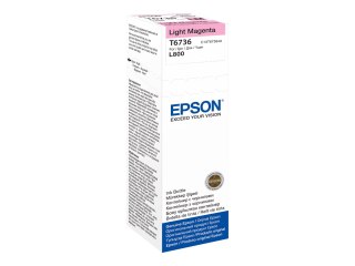 Epson T6736 - 70 ml - jasna magenta - oryginał - wkład atramentu - dla Epson L1800, L800, L805, L810, L850; EcoTank L1800