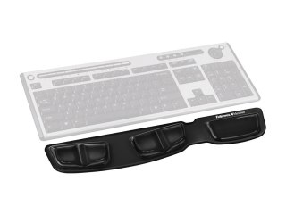 Fellowes Keyboard Palm Support - Platforma klawiatury z poduszką pod nadgarstki - czarny