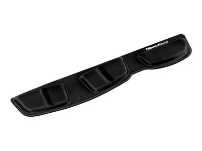 Fellowes Keyboard Palm Support - Platforma klawiatury z poduszką pod nadgarstki - czarny