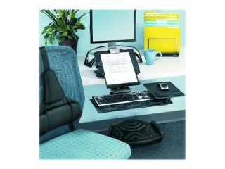 Fellowes Keyboard Palm Support - Platforma klawiatury z poduszką pod nadgarstki - czarny
