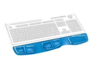 Fellowes Keyboard Palm Support - Platforma klawiatury z poduszką pod nadgarstki - niebieski