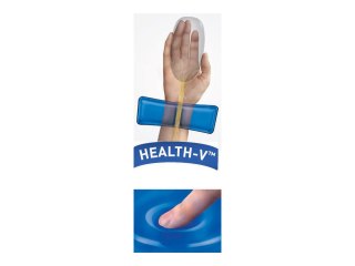 Fellowes Wrist Support - Podkładka pod mysz z poduszką pod nadgarstek - niebieski