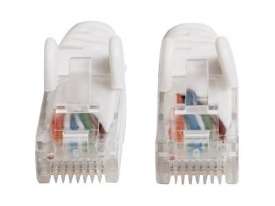 Intellinet - Kabel krosowy - RJ-45 (M) do RJ-45 (M) - 5 m - UTP - CAT 6 - odlewany, bez wystających elementów - biały
