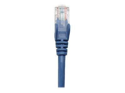 Intellinet Network Patch Cable, Cat5e, 15m, Blue, CCA, U/UTP, PVC, RJ45, Gold Plated Contacts, Snagless, Booted, Lifetime Warran