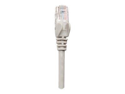 Intellinet Network Patch Cable, Cat5e, 15m, Grey, CCA, U/UTP, PVC, RJ45, Gold Plated Contacts, Snagless, Booted, Lifetime Warran