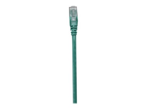 Intellinet Network Patch Cable, Cat6, 5m, Green, CCA, U/UTP, PVC, RJ45, Gold Plated Contacts, Snagless, Booted, Lifetime Warrant