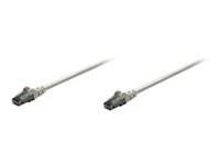 Intellinet Network Patch Cable, Cat6, 5m, Grey, CCA, U/UTP, PVC, RJ45, Gold Plated Contacts, Snagless, Booted, Lifetime Warranty