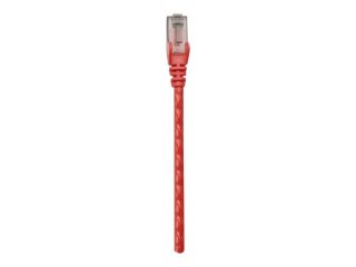 Intellinet Network Patch Cable, Cat6, 5m, Red, CCA, U/UTP, PVC, RJ45, Gold Plated Contacts, Snagless, Booted, Lifetime Warranty,
