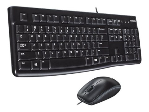 Logitech Desktop MK120 - Zestaw klawiatura i mysz - USB - Międzynarodowy USA