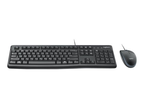 Logitech Desktop MK120 - Zestaw klawiatura i mysz - USB - Międzynarodowy USA