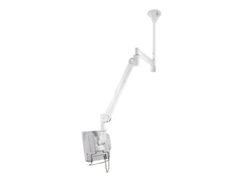 Neomounts FPMA-HAC100 - Wspornik - pełny zakres ruchu - dla wyświetlacz LCD - lecznicze - biały - rozmiar ekranu: 10"-24" - mont