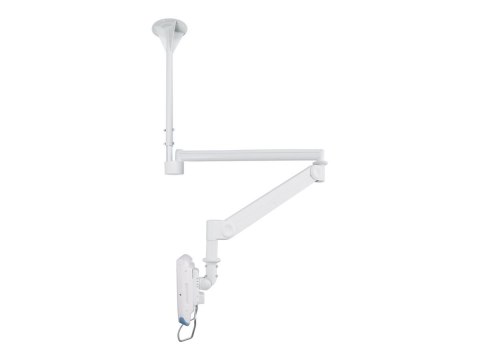 Neomounts FPMA-HAC100 - Wspornik - pełny zakres ruchu - dla wyświetlacz LCD - lecznicze - biały - rozmiar ekranu: 10"-24" - mont