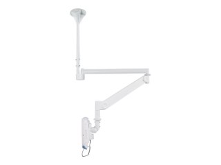 Neomounts FPMA-HAC100HC - Wspornik - pełny zakres ruchu - dla wyświetlacz LCD - lecznicze - biały - rozmiar ekranu: 10"-32" - mo