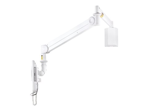 Neomounts FPMA-HAW100HC - Wspornik - pełny zakres ruchu - dla wyświetlacz LCD - lecznicze - biały - rozmiar ekranu: 10"-30" - mo