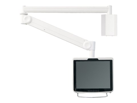 Neomounts FPMA-HAW100HC - Wspornik - pełny zakres ruchu - dla wyświetlacz LCD - lecznicze - biały - rozmiar ekranu: 10"-30" - mo