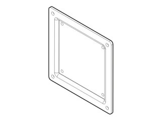 Neomounts FPMA-VESA100 - Element montażowy (płyta przejściówki VESA) - dla wyświetlacz LCD - czarny - rozmiar ekranu: 10"-30"