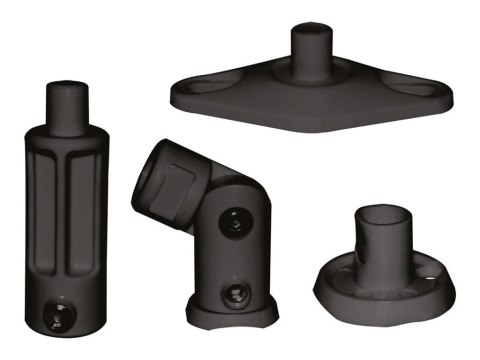 Neomounts SPEAKER-W100 - Zestaw do montażu (uchwyt ścienny/sufitowy) - pełny zakres ruchu - dla 2 głośniki - czarny