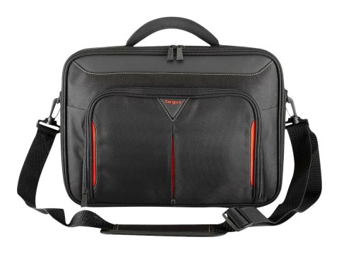 Targus Classic Clamshell - Teczka do notebooka - 14" - czarny, czerwony