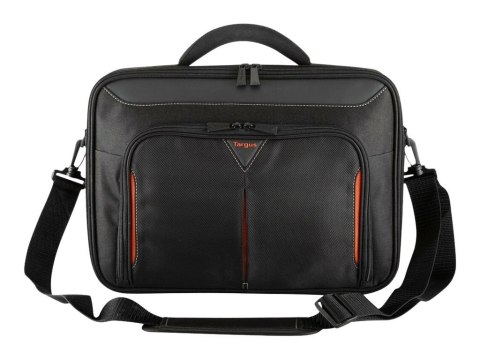 Targus Classic+ Clamshell - Teczka do notebooka - 15" - 15.6" - czarny, czerwony
