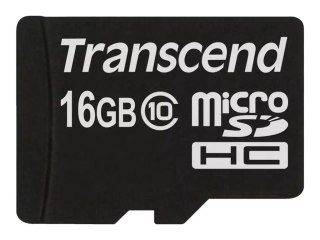 Transcend - Karta pamięci flash - 16 GB - Class 10 - microSDHC