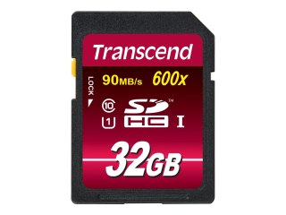 Transcend - Karta pamięci flash - 32 GB - Class 10 - SDHC UHS-I