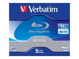Verbatim - 5 x BD-R DL - 50 GB 6x - szkatułka