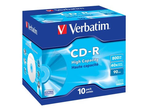 Verbatim DataLife - 10 x CD-R - 800 MB (90 min) - szkatułka