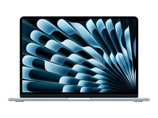 Apple MacBook Air - M5 - M5 8-core - 16 GB RAM - 512 GB SSD - 13.6" IPS 2560 x 1664 (WQXGA) - Bluetooth 6.0, Wi-Fi 7 - błękit ni