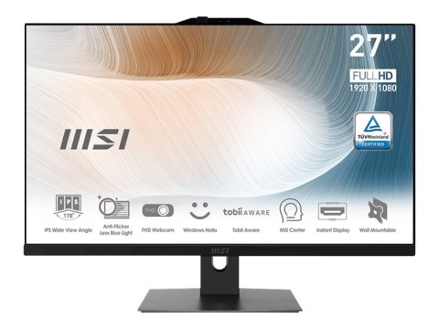 MSI Modern AM272P 1M 1293XEU - Wszystko-w-jednym Core 5 120U / do 5 GHz - RAM 16 GB - SSD 512 GB - NVMe - Intel Graphics - IEEE 