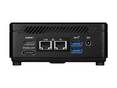 MSI CUBI 5 1M 437BEU - Komputer barebone - mini PC 1 x Core 7 150U / do 5.4 GHz - RAM 0 GB - Intel Graphics - IEEE 802.11ax (Wi-