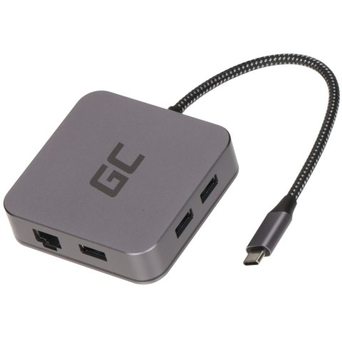 HUB USB 3.0 AK61 Green Cell