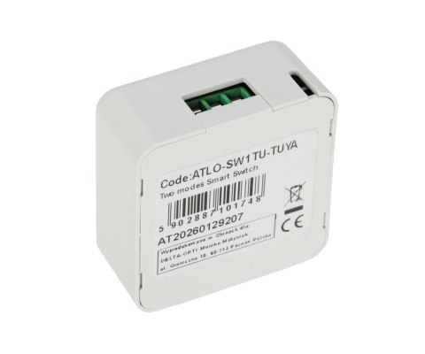 INTELIGENTNY PRZEŁĄCZNIK ATLO-SW1TU-TUYA Wi-Fi, Tuya Smart
