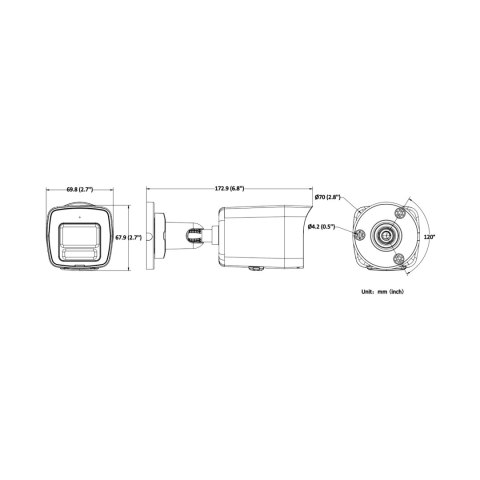 KAMERA IP DS-2CD1047G3H-LIUF/SL(2.8MM) ColorVu 3.0 - 4 Mpx Hikvision