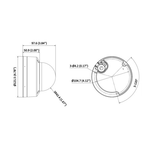 KAMERA WANDALOODPORNA IP DS-2CD27123G2-LIZS2UY(2.8-12MM) AcuSense 3.0 Smart Hybrid Light - 12 Mpx UHD Hikvision