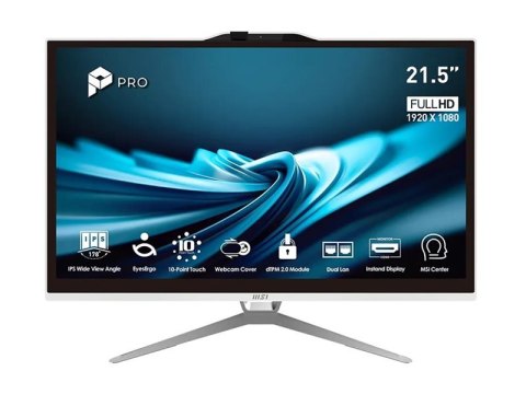 MSI PRO AP222T 14MA 614EU - Wszystko-w-jednym Core i3 i3-14100 / do 4.7 GHz - RAM 8 GB - SSD 512 GB - NVMe - Grafika Intel Iris 