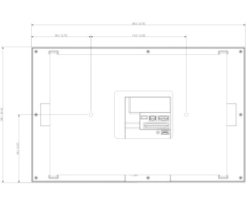 PANEL WEWNĘTRZNY SCP3042A-BZ-S IP / Wi-Fi / 2-Wire DAHUA