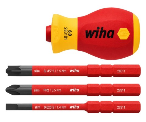 RĘKOJEŚĆ Z WYMIENNYMI BITAMI WH-SLIMVARIO/41230 WIHA