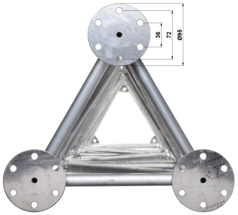 ZESTAW ALUMINIOWYCH MASZTÓW KRATOWYCH MK-1.5*P14